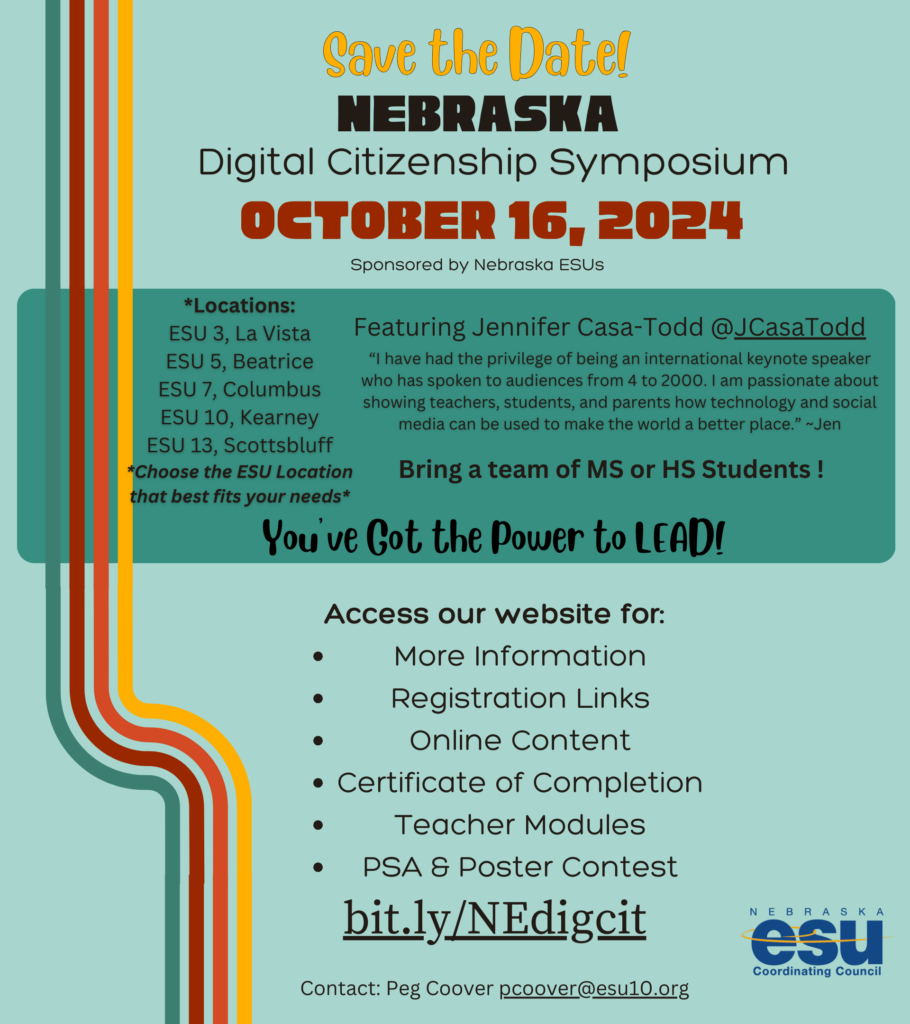 Digital Citizenship Symposium Flyer 2024-25